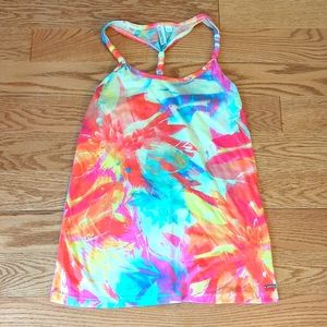 Hang Ten Tie Dye Racerback Tank Top